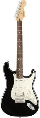 Электрогитара FENDER PLAYER STRATOCASTER HSS PF BLK - купить в