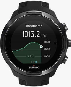 Смарт-годинник Suunto 9 Baro Black (ss050019000)