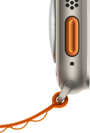 Смарт-годинник Apple Watch Ultra GPS + Cellular 49mm Titanium Case with Green Alpine Loop L (MQFP3UL/A)