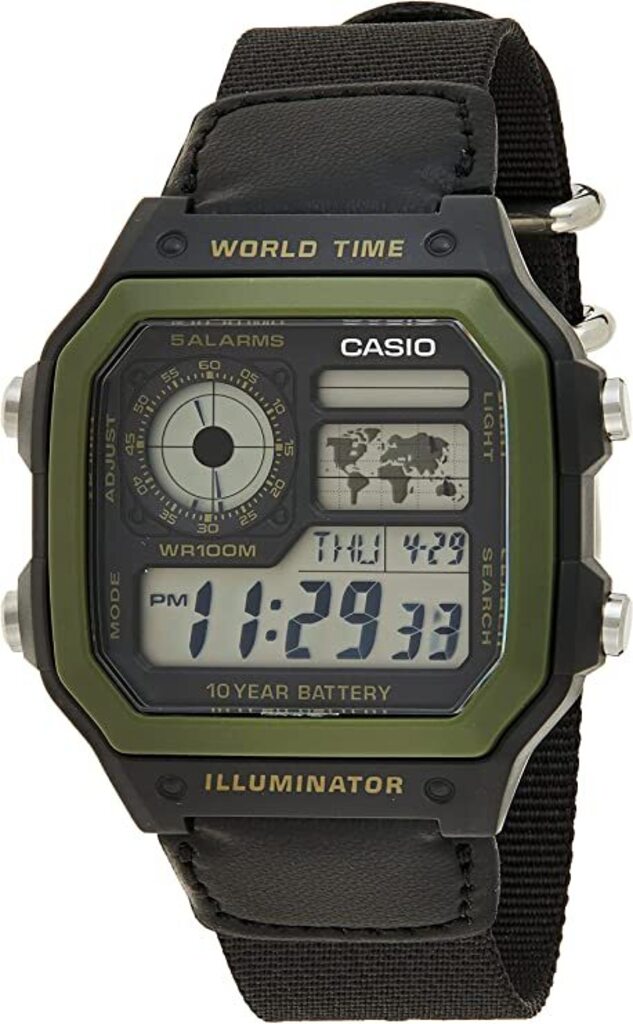 Часы Casio TIMELESS COLLECTION AE-1200WHB-1B