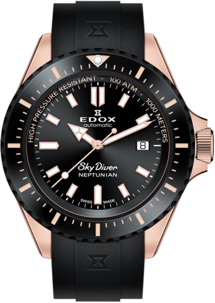 Часы Edox SkyDiver Neptunian Automatic 80120 37RNNCA NIR