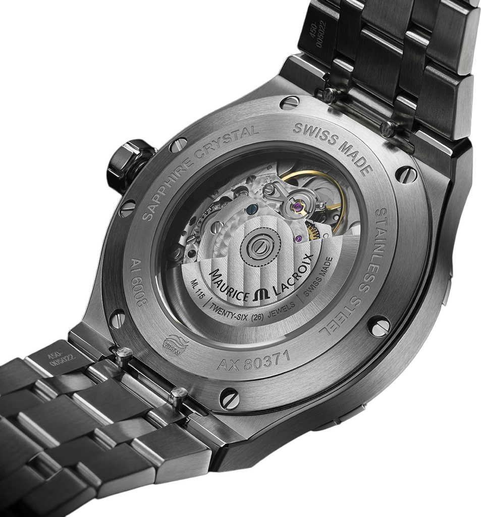 Часы Maurice Lacroix AIKON Automatic Date 42mm AI6008-SS002-430-1