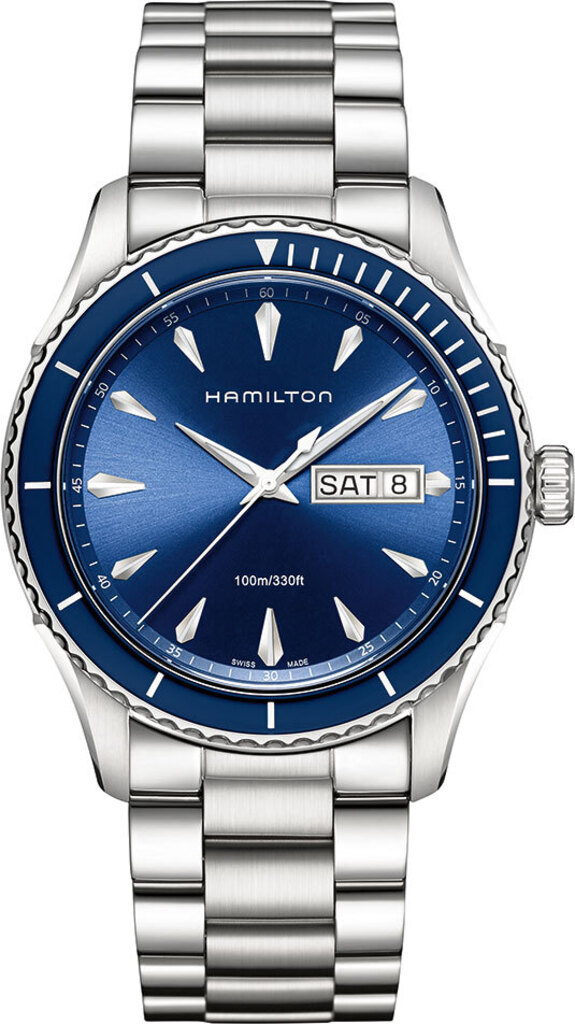 

Часы HAMILTON Jazzmaster Seaview Day Date Quartz H37551141, H37551141