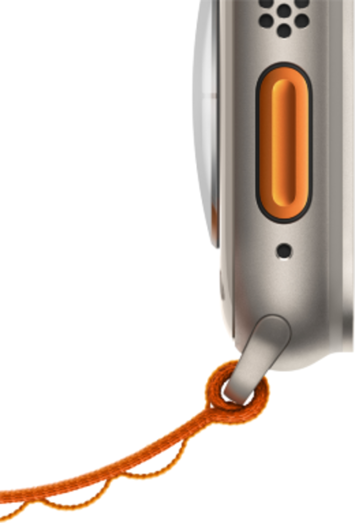 Смарт-годинник Apple Watch Ultra GPS + Cellular 49mm Titanium Case with Green Alpine Loop L (MQFP3UL/A)